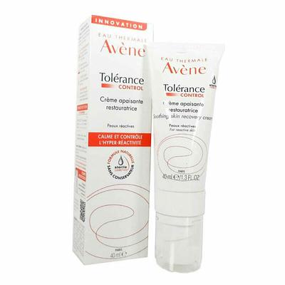 AVENE TOLERANCE CONTROL CREME APAISANTE 40ML disponible en parapharmacie à Kénitra centre ville khabazat ou en livraison partout au Maroc