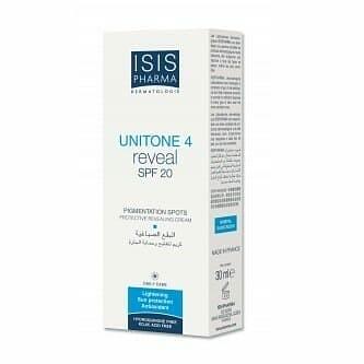 ISISPHARMA UNITONE 4 REVEAL SPF20 disponible en parapharmacie à Kénitra centre ville khabazat ou en livraison partout au Maroc