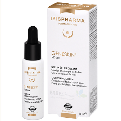 ISISPHARMA GENESKIN WHITE SERUM ECLAIRCISSANT 28ML disponible en parapharmacie à Kénitra centre ville khabazat ou en livraison partout au Maroc