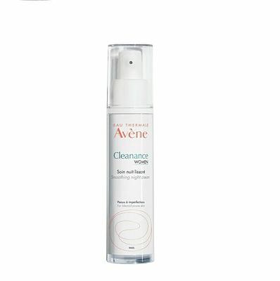 AVENE CLEANANCE WOMEN SOIN NUIT LISSANT 30ML disponible en parapharmacie à Kénitra centre ville khabazat ou en livraison partout au Maroc