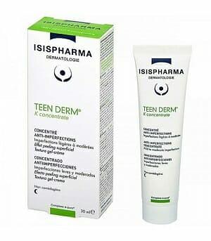 ISISPHARMA TEEN DERM K CONCENTRATE disponible en parapharmacie à Kénitra centre ville khabazat ou en livraison partout au Maroc