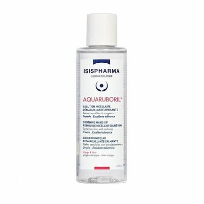 ISISPHARMA AQUARUBORIL SOLUTION MICELLAIRE DEMAQUILLANTE 100ML disponible en parapharmacie à Kénitra centre ville khabazat ou en livraison partout au Maroc