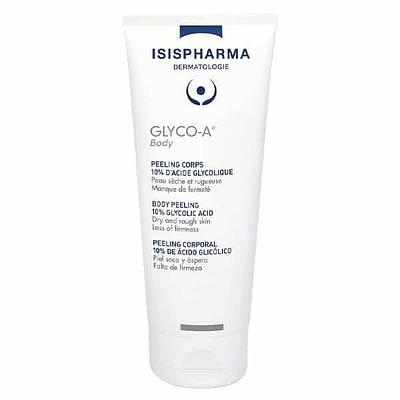 ISISPHARMA GLYCO A BODY PEELING CORPS 200ML disponible en parapharmacie à Kénitra centre ville khabazat ou en livraison partout au Maroc