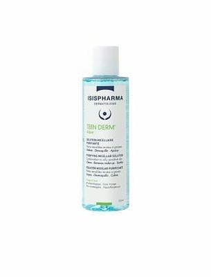 ISISPHARMA TEEN DERM AQUA SOLUTION MICELLAIRE 250ML disponible en parapharmacie à Kénitra centre ville khabazat ou en livraison partout au Maroc